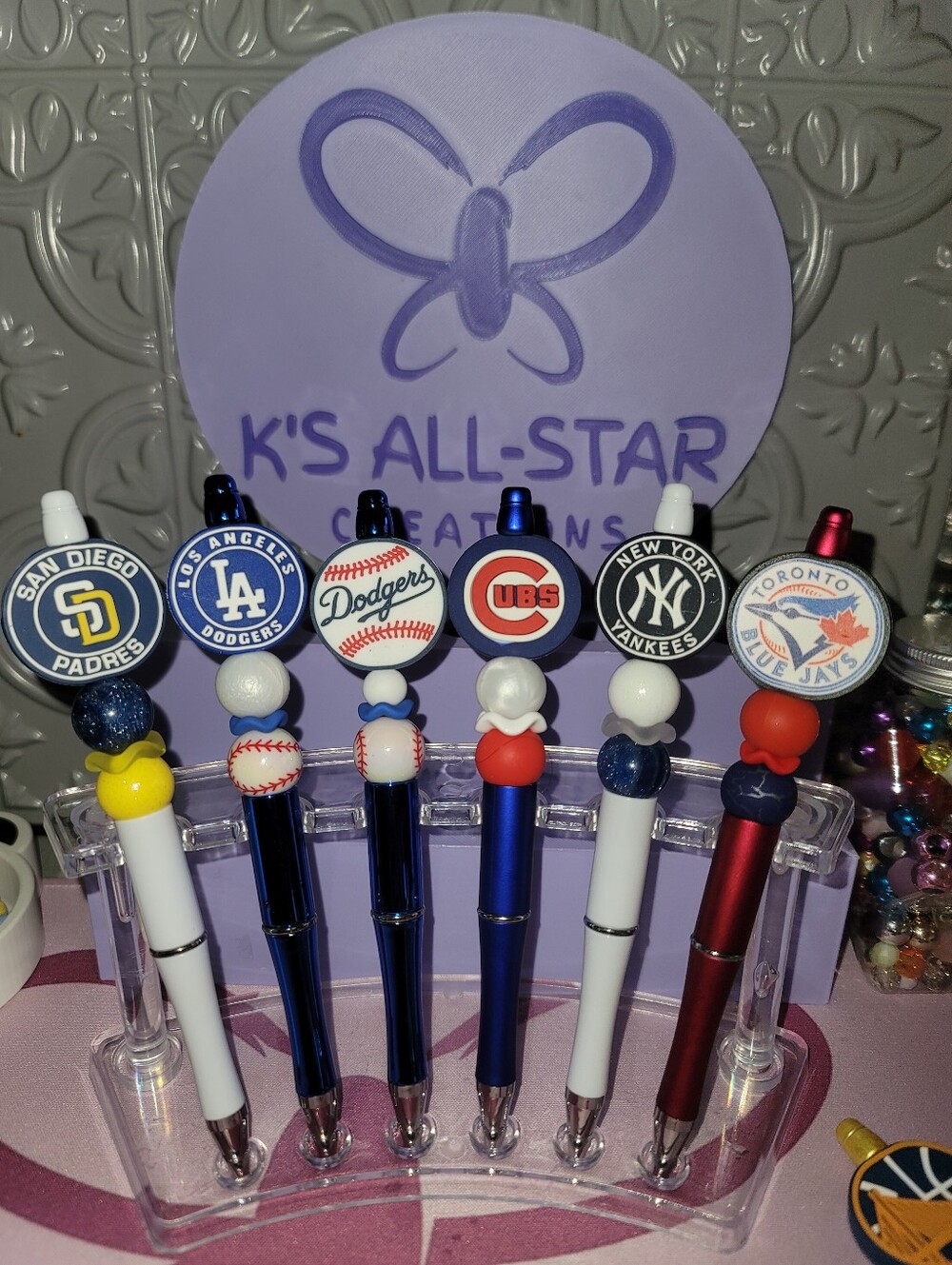 Custom Ordered Favorite Team Logo Pens - Picture 11 of 11